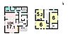 間取り：水回りがまとまった快適な家事動線の3ＬＤＫの間取です。