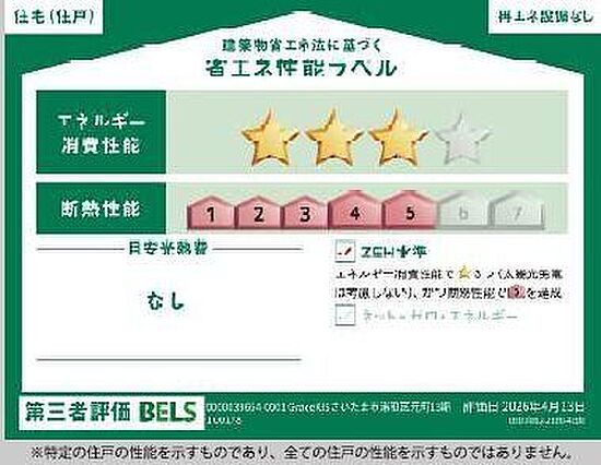住棟ラベルの場...