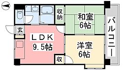 🉐敷金礼金0円！🉐サニーフラット久米