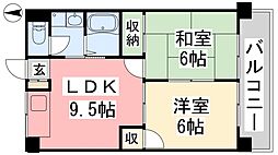 🉐敷金礼金0円！🉐サニーフラット久米