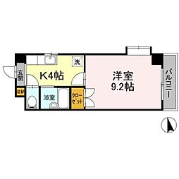 間取図画像 1K