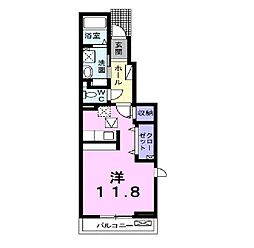 間取図画像 ワンルーム