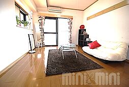 アクアパレス 801 8階1Kのリビング/ダイニング