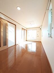 ウインド・ヒルII 2階1LDKのリビング/ダイニング