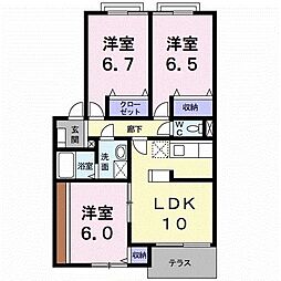 🉐敷金礼金0円！🉐パルテノン吉藤Ａ