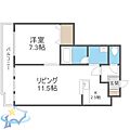 カールトン山の手1階5.0万円