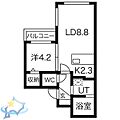 VillaUrbana桑園4階6.0万円