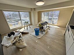 札幌市営東西線 円山公園駅 徒歩5分の賃貸マンション 8階2LDKのリビング/ダイニング