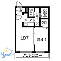 エヴァンスコート南3条4階5.6万円