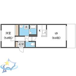 札幌市営東西線 琴似駅 徒歩9分 4階/-