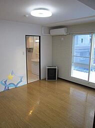 札幌市営東西線 西18丁目駅 徒歩17分の賃貸マンション 2階2LDKのリビング/ダイニング