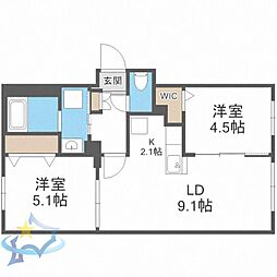 札幌市営南北線 中島公園駅 徒歩12分