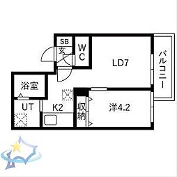 札幌市営東西線 二十四軒駅 徒歩8分 2階/-