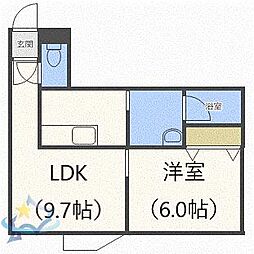 札幌市営東西線 宮の沢駅 徒歩7分 3階/-