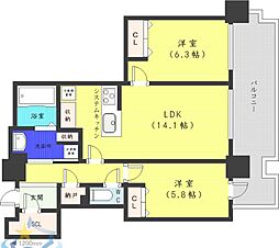 札幌市営東西線 菊水駅 徒歩19分 24階/-