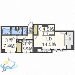札幌市営南北線 大通駅 徒歩2分 11階/-