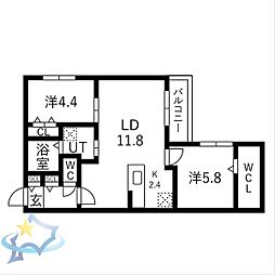 札幌市営南北線 幌平橋駅 徒歩10分 2階/-