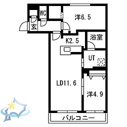 札幌市電2系統 西線9条旭山公園通駅 徒歩4分 4階/-