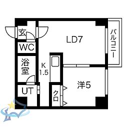 札幌市営南北線 幌平橋駅 徒歩5分 4階/-