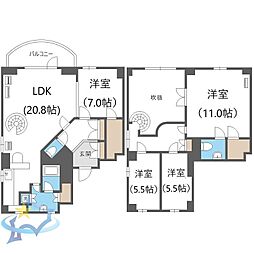 札幌市営東西線 円山公園駅 徒歩2分 4階/-