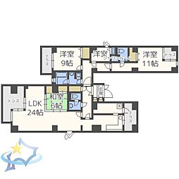 札幌市電2系統 資生館小学校前駅 徒歩5分