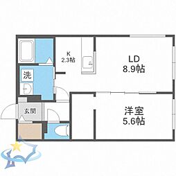 札幌市営東西線 発寒南駅 徒歩15分 3階/-