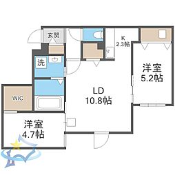 札幌市営東西線 円山公園駅 徒歩10分 2階/-