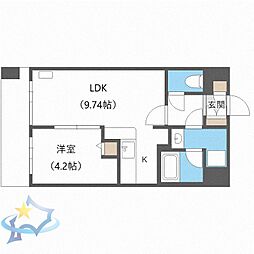 札幌市営東西線 西18丁目駅 徒歩10分 4階/-