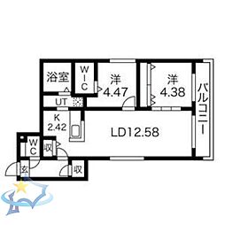 札幌市営東西線 発寒南駅 徒歩5分