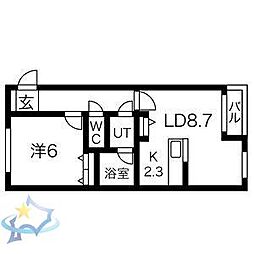 札幌市営東西線 発寒南駅 徒歩4分