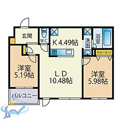 JR学園都市線 八軒駅 徒歩8分
