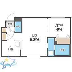 札幌市営東西線 西18丁目駅 徒歩15分 3階/-