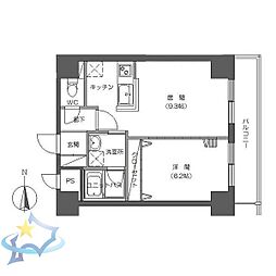 札幌市営南北線 北12条駅 徒歩4分 8階/-