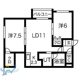 JR函館本線 発寒中央駅 徒歩19分 1階/-
