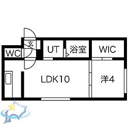 マ・メゾン医大前 1LDKの間取図画像
