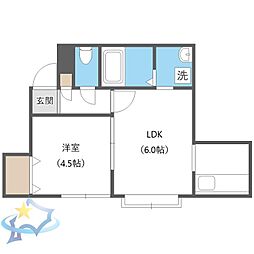 札幌市営東西線 二十四軒駅 徒歩13分 3階/-