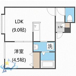 札幌市営東西線 発寒南駅 徒歩9分 3階/-