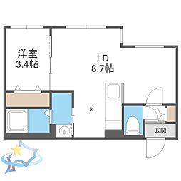 札幌市営南北線 中島公園駅 徒歩18分 2階/-