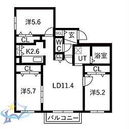 札幌市営東西線 琴似駅 徒歩9分 3階/-