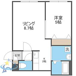 札幌市営東西線 バスセンター前駅 徒歩9分 1階/-