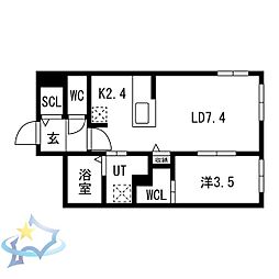札幌市営東西線 円山公園駅 徒歩5分 2階/-