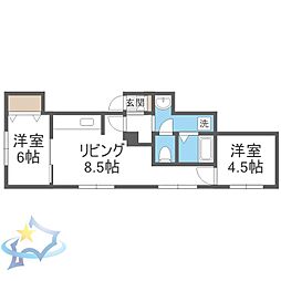 札幌市営東西線 琴似駅 徒歩12分 2階/-