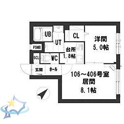 札幌市営東西線 宮の沢駅 徒歩4分 1階/-