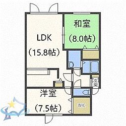 札幌市営東西線 発寒南駅 徒歩33分 2階/-