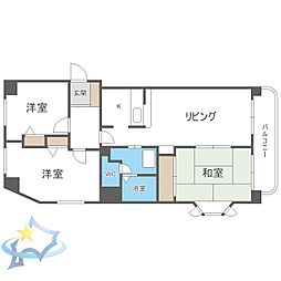 札幌市電2系統 東屯田通駅 徒歩5分 6階/-