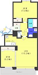 サエラ115 2LDKの間取図画像