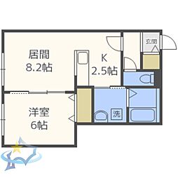 札幌市営東西線 発寒南駅 徒歩8分 2階/-