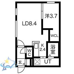 札幌市営東西線 発寒南駅 徒歩7分