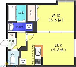 RUAN×RUAN 1LDKの間取図画像