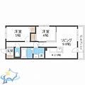 コートロティS21A2階6.7万円
